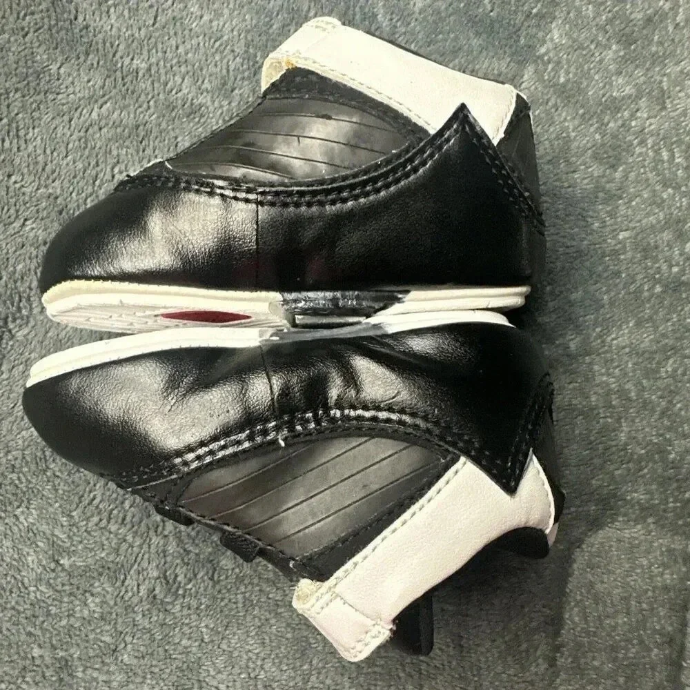 NEW! NIKE AIR JORDAN 2009 (CB) Black/Red-White TODDLERS SIZE 3C (343605 …